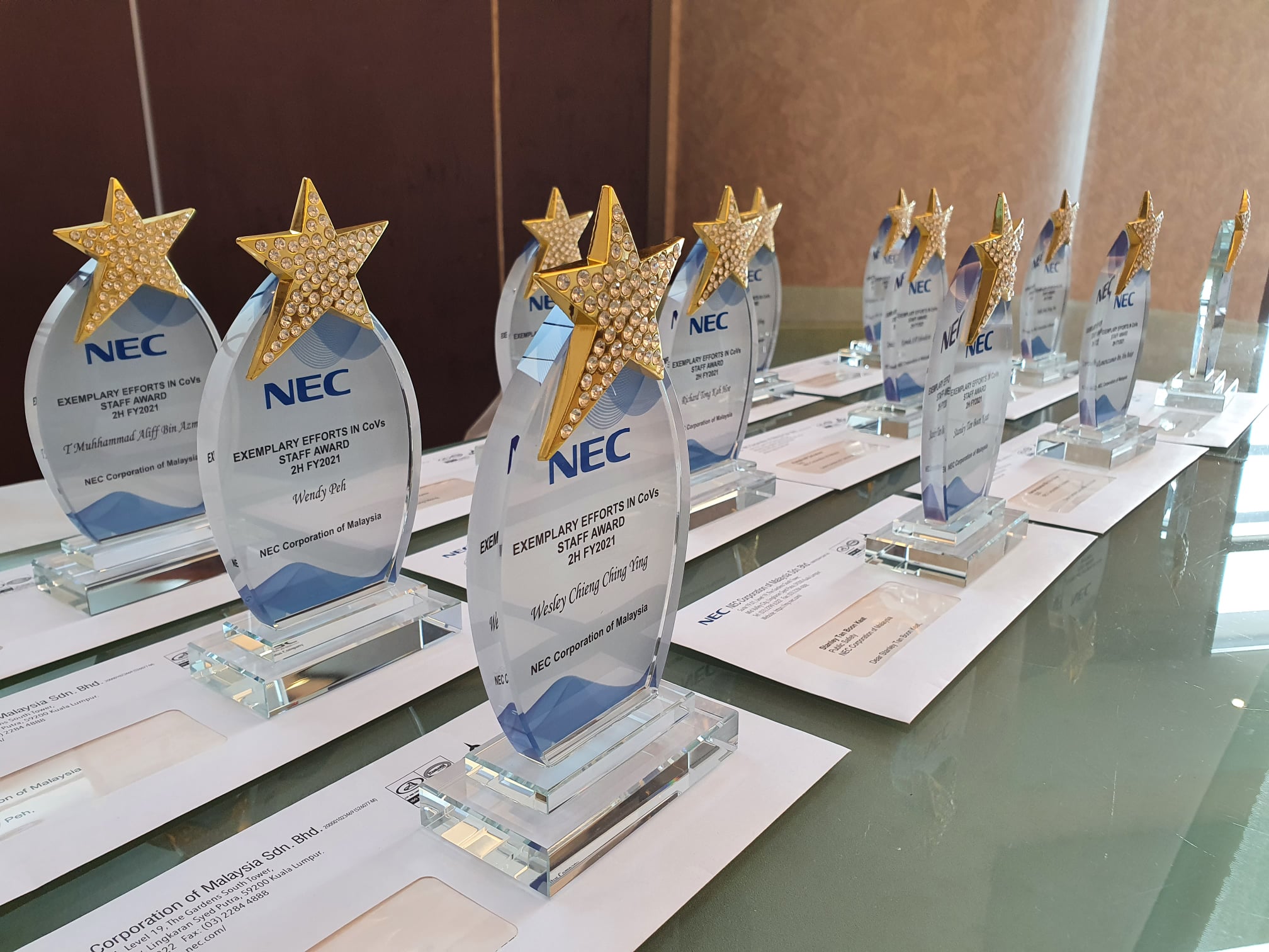 TSM tự hào giành được 2 giải thưởng danh giá của NEC